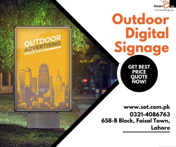 Outdoor Digital Signage Advertising