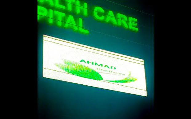 SMD Screens in Ahmad Health Care Jinnah Hospital Lahore