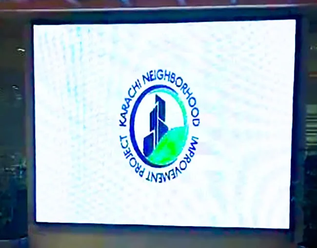 The SMD Screen at Sindh Building Control Authority