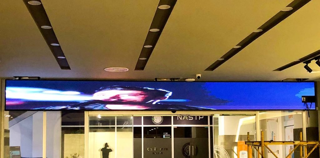 SMD Screens Transform Helix Lounge at NASTP PAF