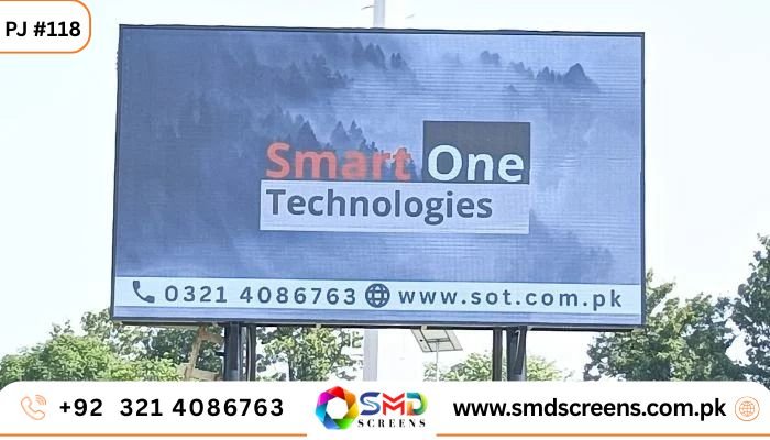 SMD Screen in Pak Army Garrison Risal Pur Stadium