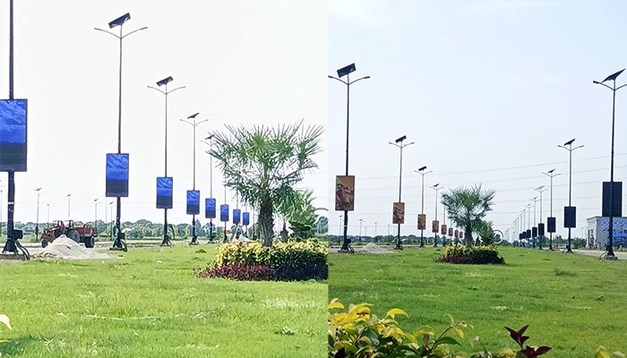 Pole Streamers: Elevating Urban Charm in DHA Gujranwala