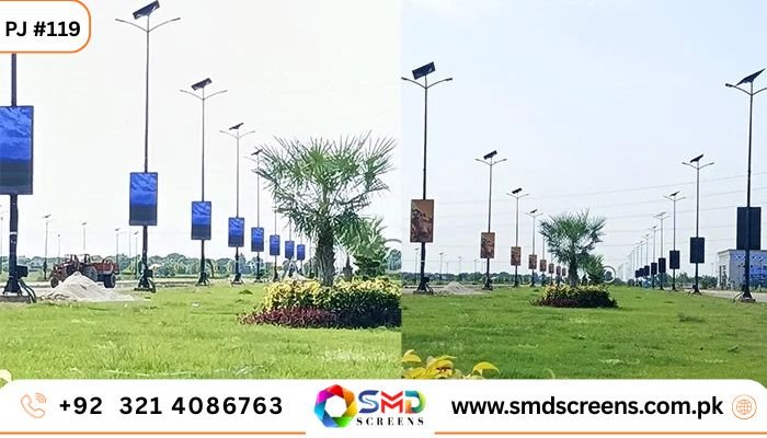 Pole Streamers: Elevating Urban Charm in DHA Gujranwala