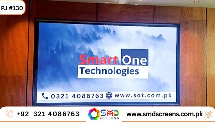 Chashma's Digital Gateway: Indoor SMD Screen for Atomic Energy