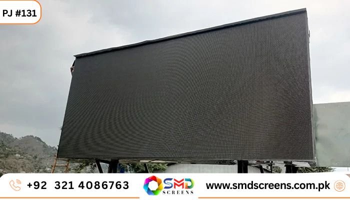 Digital Outdoor SMD Media Wall Installed at 423 Signal Company Muzaffarabad