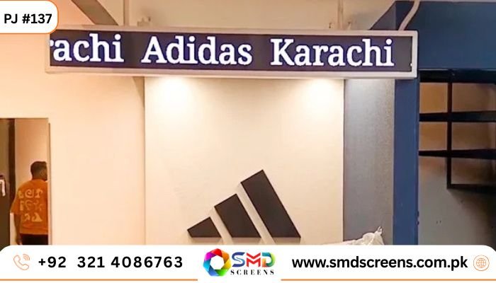 Revolutionizing Retail: The Stunning Indoor SMD Screen at Adidas Karachi