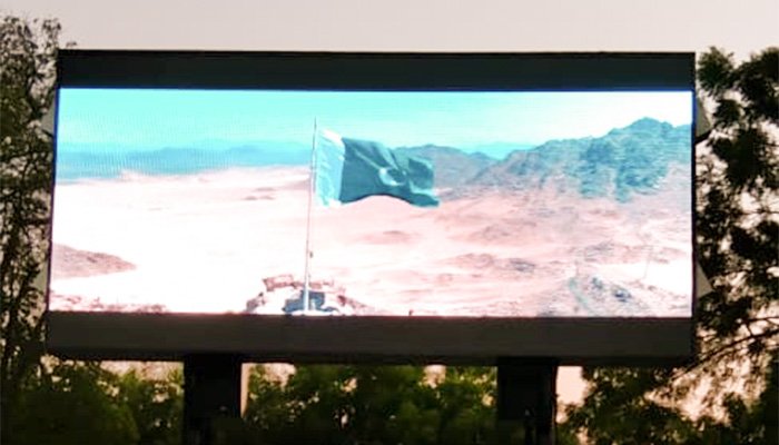 Outdoor SMD Screen at Bahawalpur Noor Mehal: Where Heritage Meets Digital Brilliance