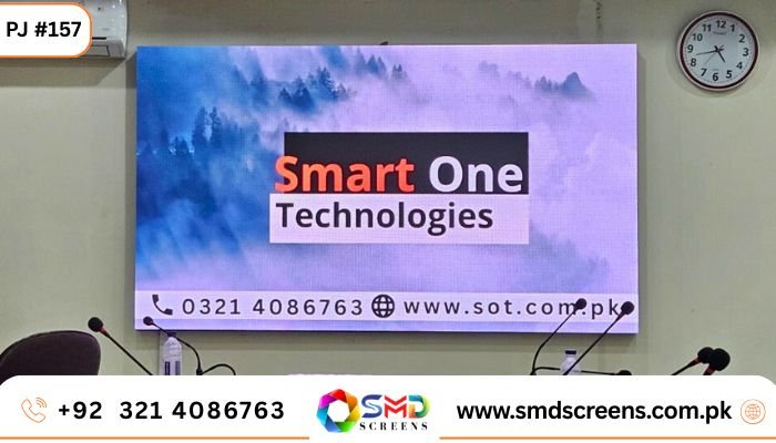 Indoor SMD Screen Installation at Forest Department Abbottabad