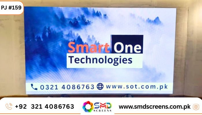 Indoor SMD Screen Installation at P.A.F Museum, Karachi