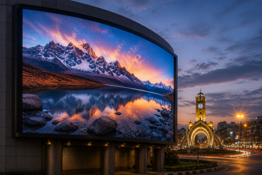 Outdoor SMD LED screen weatherproof display