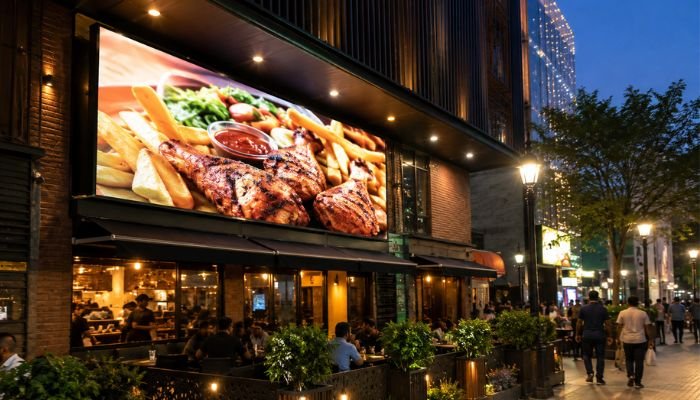 How Outdoor SMD Screens Help Restaurants Attract More Customers
