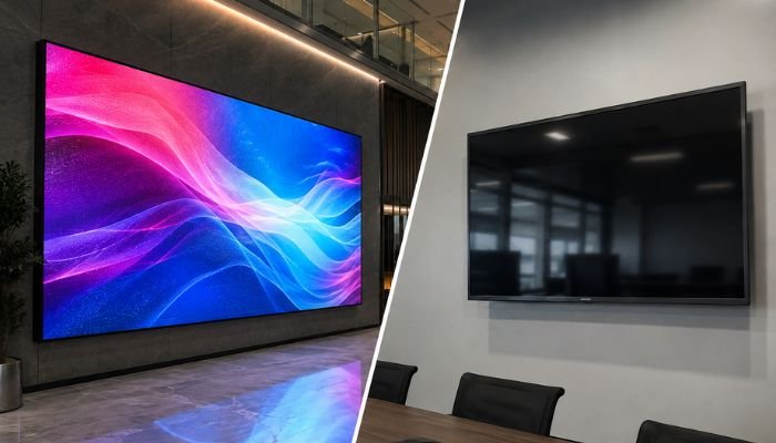 Indoor SMD Screens vs Commercial TVs: Which Display Is Better for Your Business in 2026?