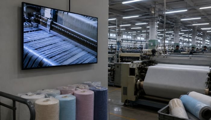 SMD Screen for Textile Industry in Pakistan — Factory Floor Display Solutions