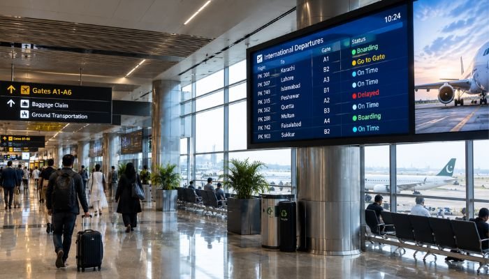 SMD Screens for Airports in Pakistan: Digital Display Solutions for Passenger Information