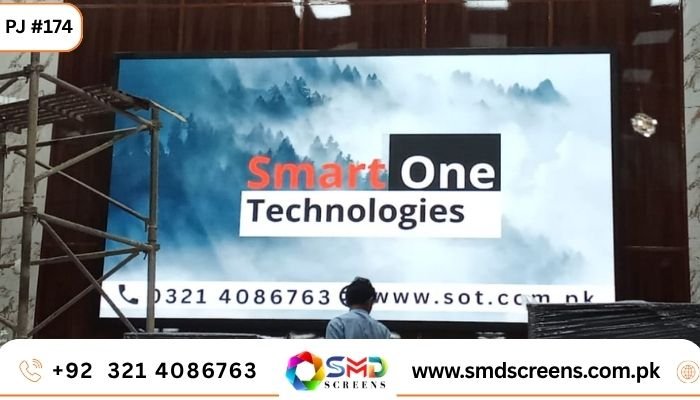 Indoor SMD Screen Install at Arid University, Rawalpindi