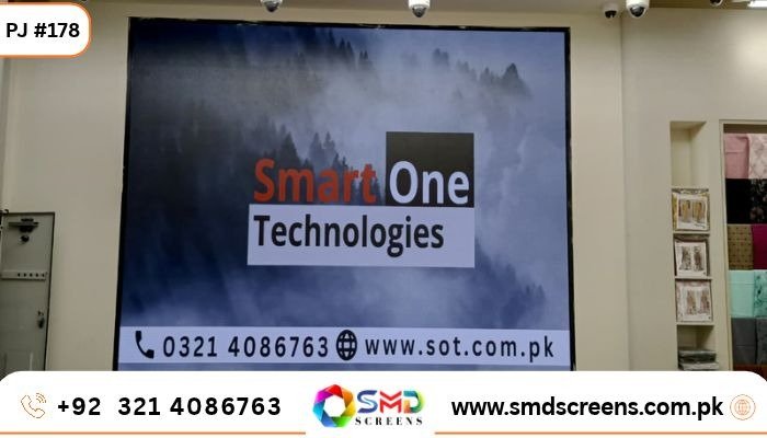 Indoor SMD Video Wall Install at Chase Up, Karachi