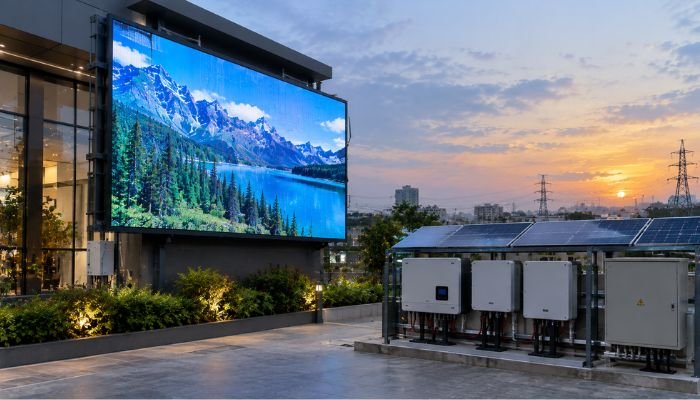 SMD Screen Power Consumption & Solar Inverter Integration in Pakistan: Managing Load Shedding