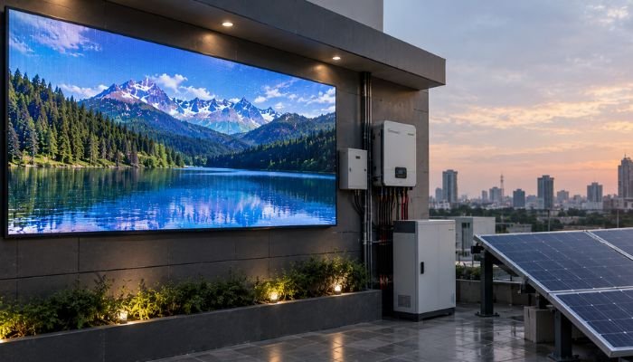 SMD Screen Power Consumption & Solar Inverter Integration in Pakistan: Managing Load Shedding