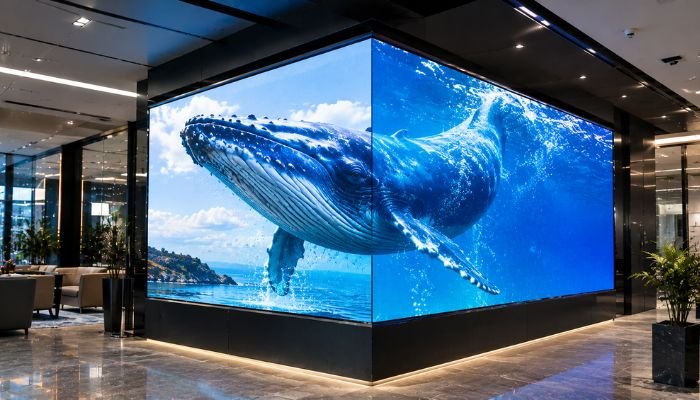 3D Naked-Eye SMD LED Screens in Pakistan: Anamorphic 90° Corner Display & Hardware Guide