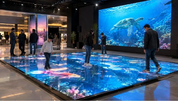 Interactive LED Floor Screens in Pakistan: Load-Bearing Stage & Immersive Interactive Displays